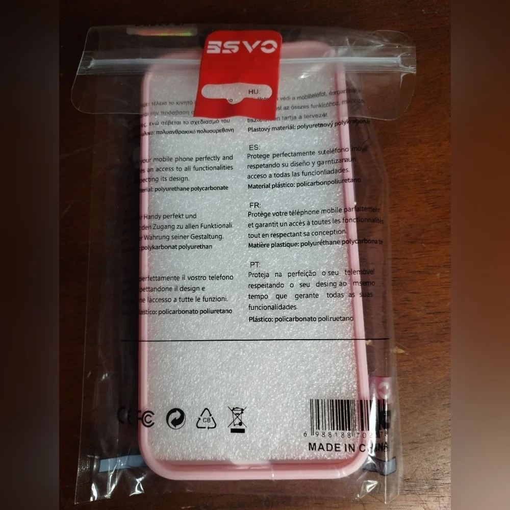 New Iphone 13 Pink Protective Phone Case